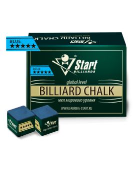 Мел Startbilliards 5 звезд синий (72шт)