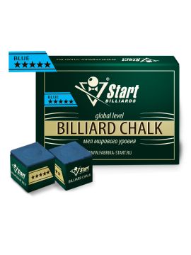 Мел Startbilliards 5 звезд синий (12шт)