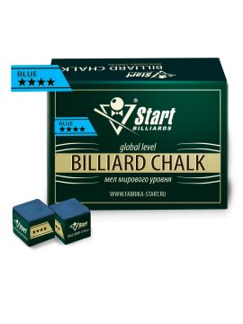 Мел Startbilliards 4 звезды синий (144шт)