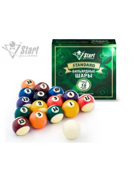 Шары Start Billiards ПУЛ 57мм 797405
