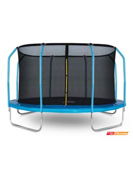 Батут StartLine Fitness 14 футов (427 см) с внутренней сеткой и держателями