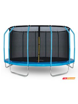 Батут StartLine Fitness 16 футов (488 см) с внутренней сеткой и держателями