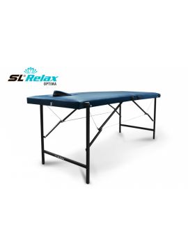 Массажный стол Relax optima синяя кожа