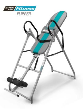 Инверсионный стол FLIPPER серо-бирюзовый с подушкой