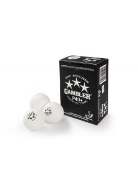 Мячи для н/т GAMBLER P40+ BALL - 6 PACK