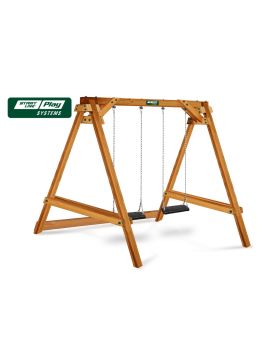 Качели деревянные (высокая) + 2 качели XL