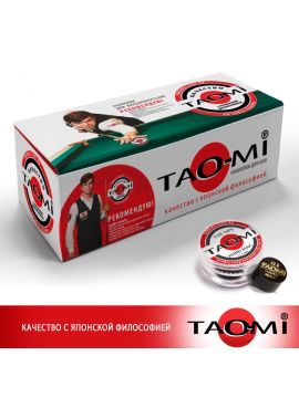 Шоубокс TAO-MI Наклейка для кия TAO-MI 12,5 мм, HARD MAX без фибры (30 шт)