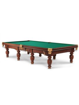 Бильярдный стол Олимп Люкс 12 фт береза сосна (РП, SS_3_45, Сукно Euro Pro 50)