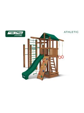 Детский городок ATHLETIC премиум Кедр (red)