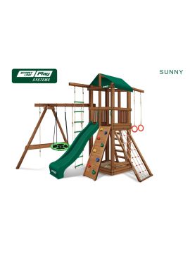 Детский городок Sunny премиум Кедр (red)