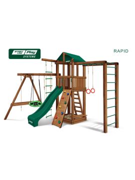 Детский городок Rapid премиум Кедр (red)