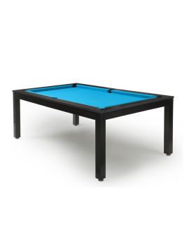 Бильярдный стол Лофт шпон 9 фт (РП, ЛДСП_22, Сукно «Euro Pro 50» ш1.98м Yellow green, EaseTouch)