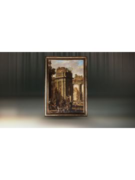 Рама Тоскана 2050х1750 (Сильвер/Матовый лак)