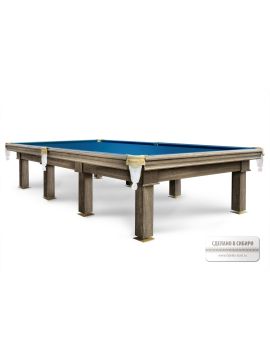 Бильярдный стол Сибирь 11 фт сосна (РП, Ochre, SS_3_45, Сукно «Euro Pro 50» ш1.98м Yellow green)