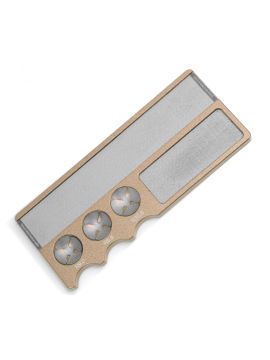 Инструмент-корректор для наклейки 3 в 1 золотой