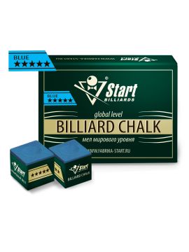 Мел Startbilliards 5 звезд синий (12шт)