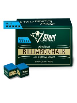 Мел Startbilliards 5 звезд синий (144шт)