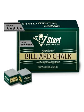 Мел Startbilliards 5 звезд серый (144шт)