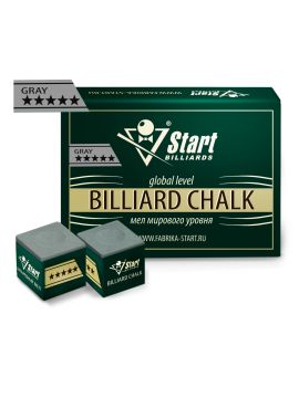 Мел Startbilliards 5 звезд серый (12шт)
