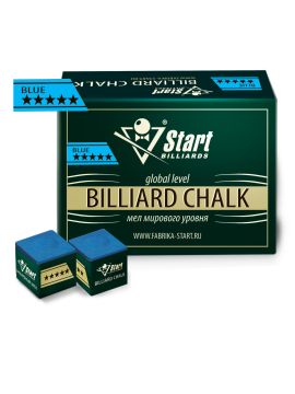 Мел Startbilliards 5 звезд синий (72шт)