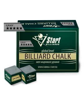 Мел Startbilliards 5 звезд серый (72шт)
