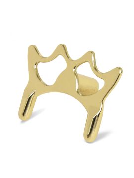 Насадка на кий мост низкий золотой