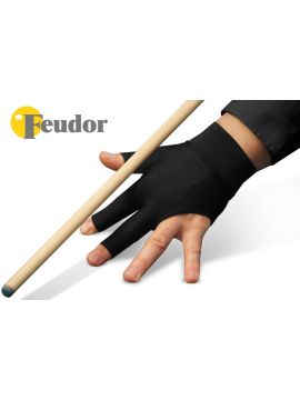 Перчатка-бильярдная Feudor Sport black M/L