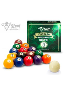 Шары Start Billiards ПУЛ 57мм 797405