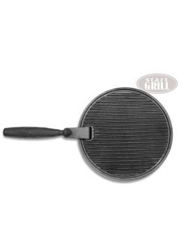 Сковорода чугунная круглая с ручкой