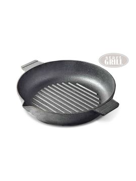 Сковорода чугунная гриль