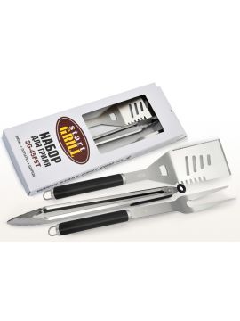 Набор для гриля (в коробке: лопатка, вилка, щипцы)