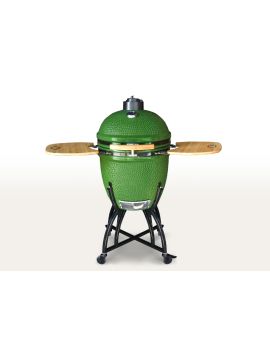 Керамический гриль-барбекю 22 дюйма (зеленый) (57см)