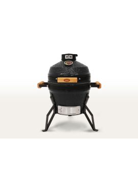 Керамический гриль-барбекю 13 дюймов (черный) (33 см)