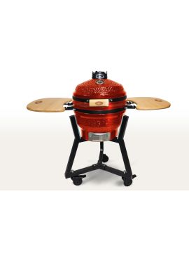 Керамический гриль-барбекю 16 дюймов (красный) (39,8 см)