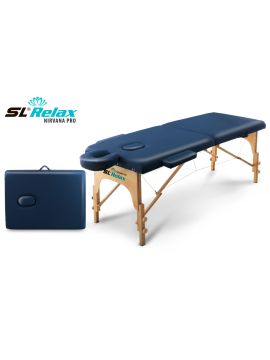 Массажный стол Relax Nirvana Pro синяя кожа