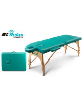Массажный стол Relax Nirvana Pro бирюзовая кожа