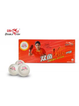 Мячи для н/т Double Fish 3* Volant (10 шт/упак.) р-р.40+