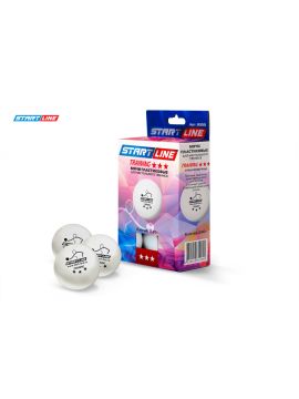 Мячи Start line Training 3* New (6 шт, бел.)