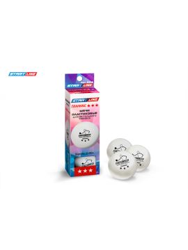 Мячи Start line Training 3* New (3 шт, бел.)