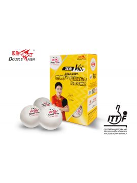 Мячи для н/т Double Fish V40+ 3 star WTTC (6шт.)