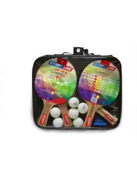 Набор 4 р-ки Level 100, 6 мячей Club Select, сетка с креплением