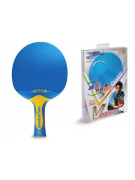 Ракетка для н/т Double Fish V1 series plastic (blue)