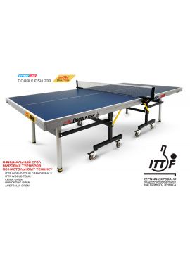 Стол теннисный Double Fish 233 синий