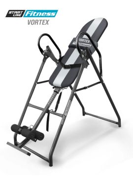 Инверсионный стол Vortex серо-серебристый с подушкой