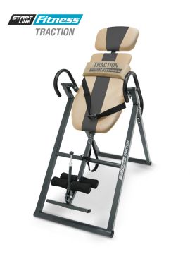 Инверсионный стол TRACTION бежево-серый с подушкой
