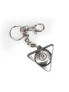 Брелок треугольник, напыление хром 9993