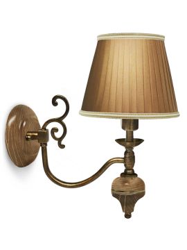 Бра Император Голд (Экс.4,плафоны зеленые,фурнитура золото)