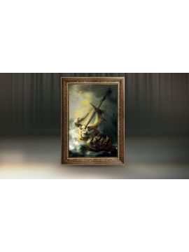 Рама Фоджи 2146*1846 (Фреска/Сильвер)