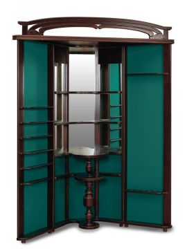 Кабинет Венеция ясень (№6,Манчестер 60 yellow green ш1,95)