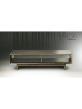 Тумба под ТВ 1300 х 370 (Ностальжи/Сильвер)